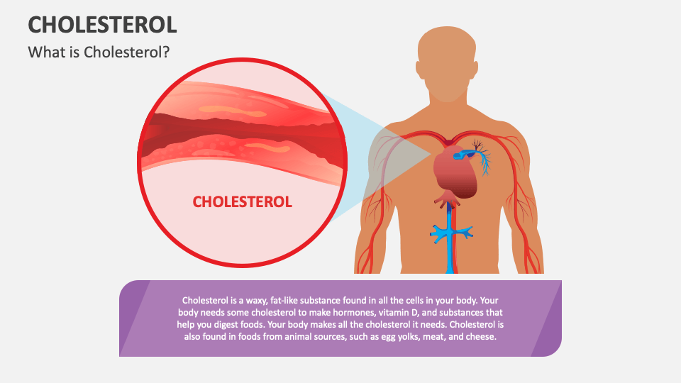 Cholesterol PowerPoint and Google Slides Template - PPT Slides