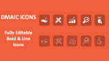DMAIC Icons - Slide 1