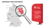 Germany Map (Editable) - Slide 5