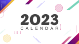 Calendar 2023 - Slide 1