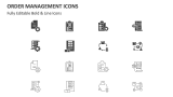 Order Management Icons - Slide 2