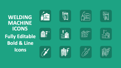 Welding Machine Icons - Slide 1