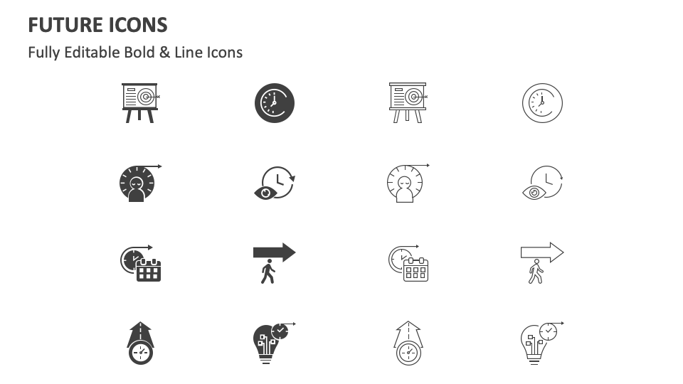 Future Icons for PowerPoint and Google Slides - PPT Slides