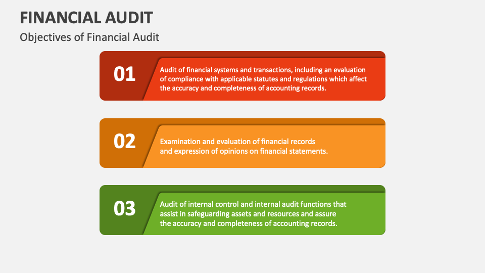 Financial Audit PowerPoint Presentation Slides PPT Template