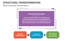 What is Structural Transformation? - Slide 1