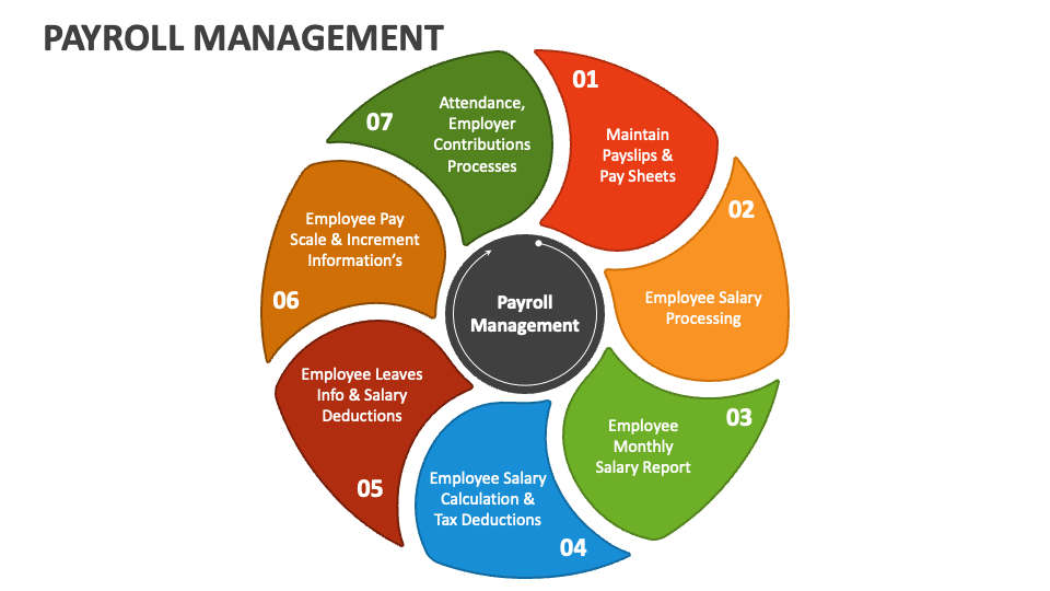 Payroll Management PowerPoint and Google Slides Template - PPT Slides