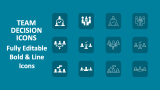 Team Decision Icons - Slide 1