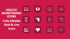 Health Monitoring Icons - Slide 1