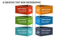 6 Creative Text Box Infographic - Slide