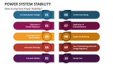 Power System Stability PowerPoint Presentation Slides - PPT Template