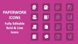 Paperwork Icons - Slide 1
