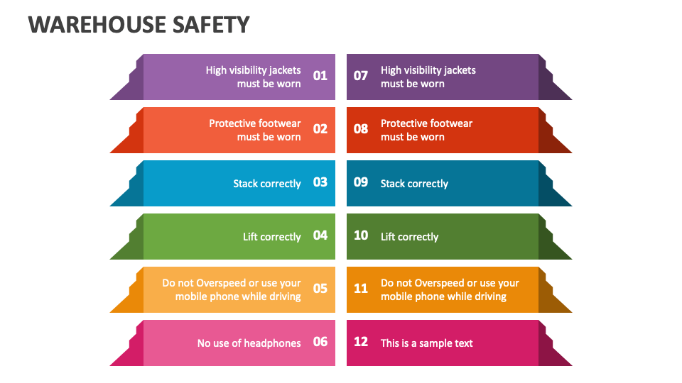Warehouse Safety PowerPoint Presentation Slides PPT Template