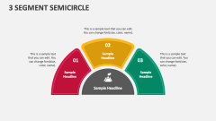 3 Segment Semicircle - Slide
