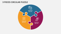 3 Pieces Circular Puzzle - Slide
