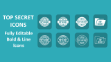 Top Secret Icons - Slide 1