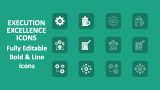 Execution Excellence Icons - Slide 1