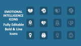 Emotional Intelligence Icons - Slide 1