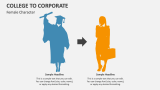 College to Corporate (Female Character) - Slide 6