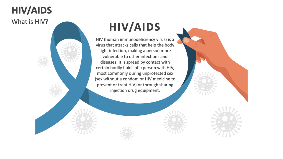 HIV/AIDS PowerPoint and Google Slides Template PPT Slides