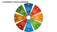 8 Segment Circle Diagram - Slide