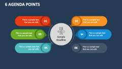 6 Agenda Points - Slide