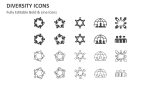 Diversity Icons - Slide 2