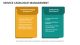 Service Catalogue Management - Slide 4