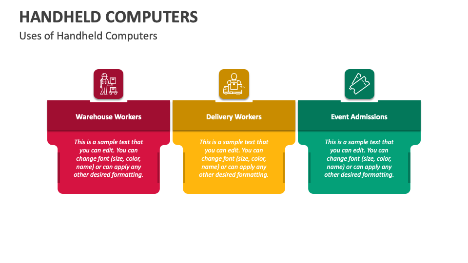 Handheld Computers PowerPoint and Google Slides Template PPT Slides
