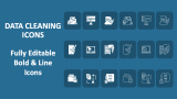 Data Cleaning Icons - Slide 1