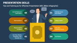 Tips and Techniques for Effective Presentation Skills (Male Infographic) - Slide 4