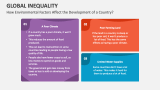 Global Inequality: How Environmental Factors Affect the Development of a Country? - Slide 5