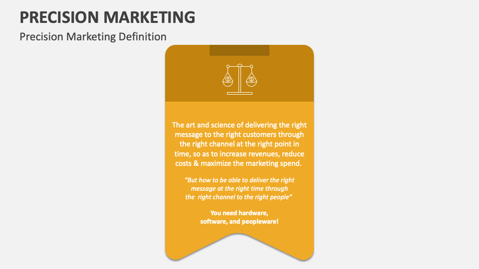 Precision Marketing PowerPoint and Google Slides Template PPT Slides