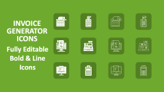 Invoice Generator Icons - Slide 1