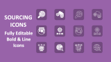 Sourcing Icons - Slide 1