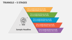 Triangle - 5 Stages - Slide