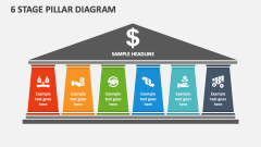 6 Stage Pillar Diagram - Free Slide