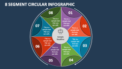 8 Segment Circular Infographic - Slide