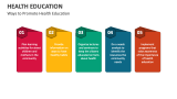 Ways to Promote Health Education - Slide 5