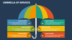 Umbrella of Services - Slide 1