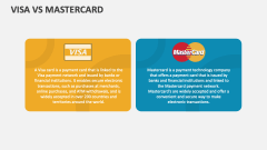 Visa Vs Mastercard - Slide 1