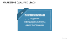 Marketing Qualified Leads - Slide 1