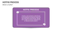 What is a hotfix? - Slide 1