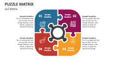 2x2 Puzzle Matrix - Slide 1