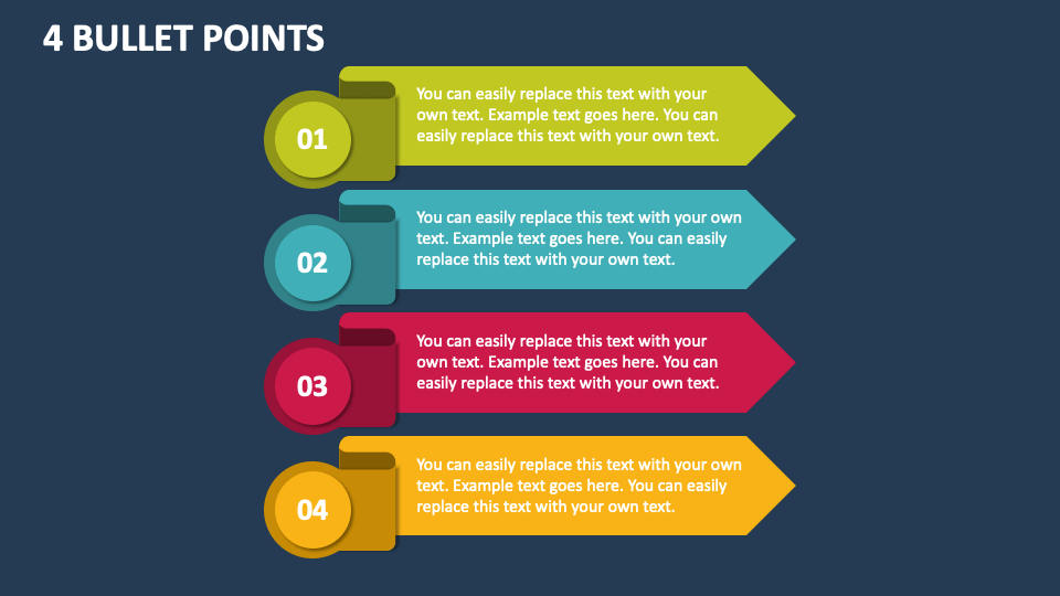 slide presentation bullet points