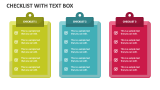 Checklist With Text Box - Slide 2