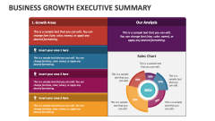 Business Growth Executive Summary - Slide 1