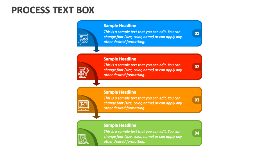 Process Text Box PowerPoint and Google Slides Template - PPT Slides
