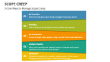 5 Core Ways to Manage Scope Creep - Slide 2