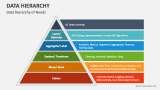 Data Hierarchy PowerPoint and Google Slides Template - PPT Slides