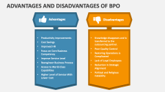 Advantages and Disadvantages of BPO - Slide 1